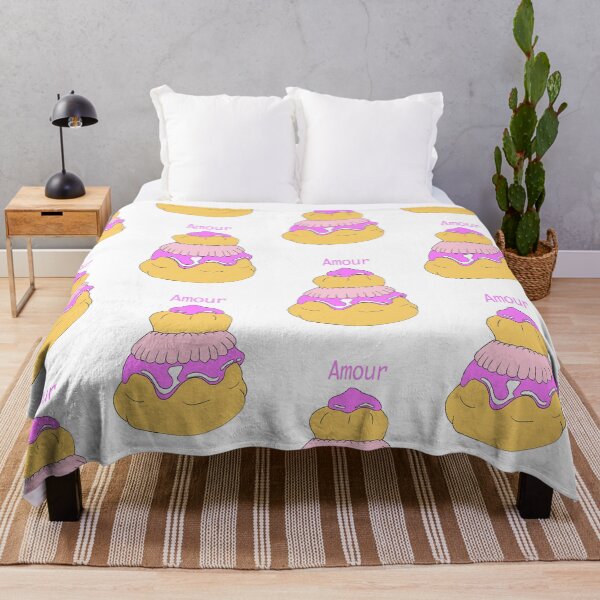 Item preview, Gourmet Love Choux Pastries – Romantic Pastry Illustration designed and sold by CecileLenam.