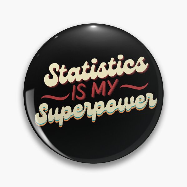 Item preview, Statistics Is My Superpower Cute Funny Vintage Colors designed and sold by Guess4best.