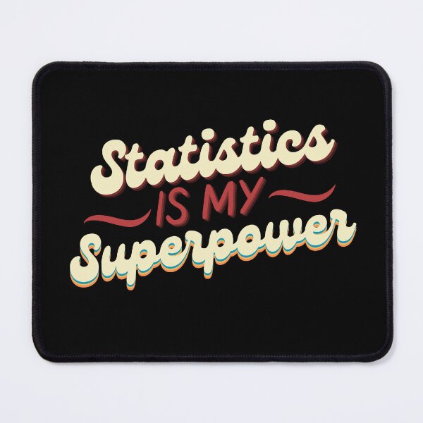Item preview, Statistics Is My Superpower Cute Funny Vintage Colors designed and sold by Guess4best.