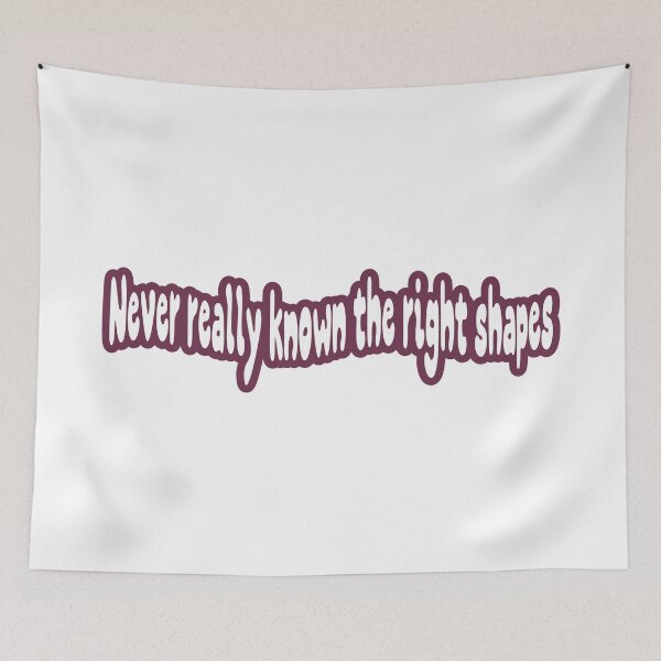 Item preview, never really known the right shapes - olivia dean designed and sold by Aesthetic Crew.