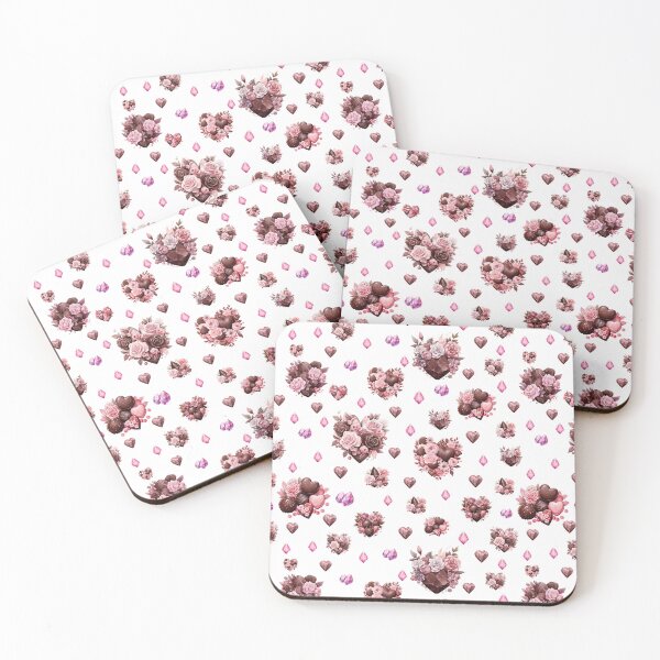 Item preview, Valentine's Day - White Background designed and sold by mooncatcrystals.