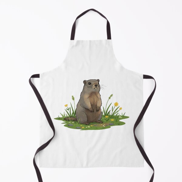 Item preview, Curious Marmot Standing in a Lush Green Meadow designed and sold by Keith Fraley.