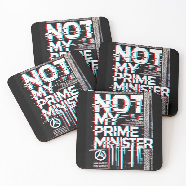 Item preview, Not My Prime Minister – Bold Protest Streetwear Design designed and sold by TrendSh0p.