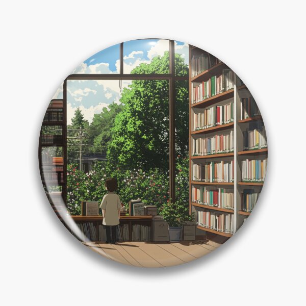 Item preview, Library | Anime style designed and sold by ComicsFactory.