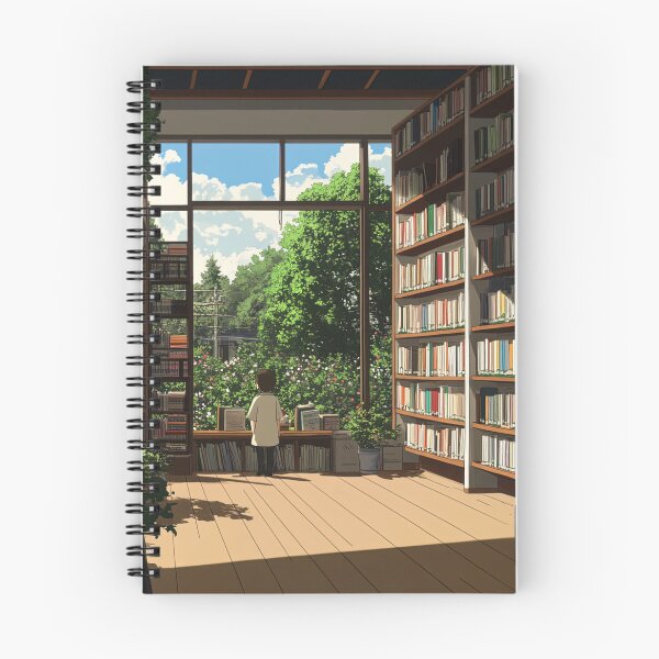 Item preview, Library | Anime style designed and sold by ComicsFactory.