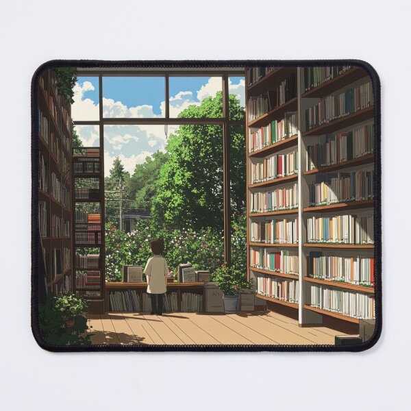 Item preview, Library | Anime style designed and sold by ComicsFactory.