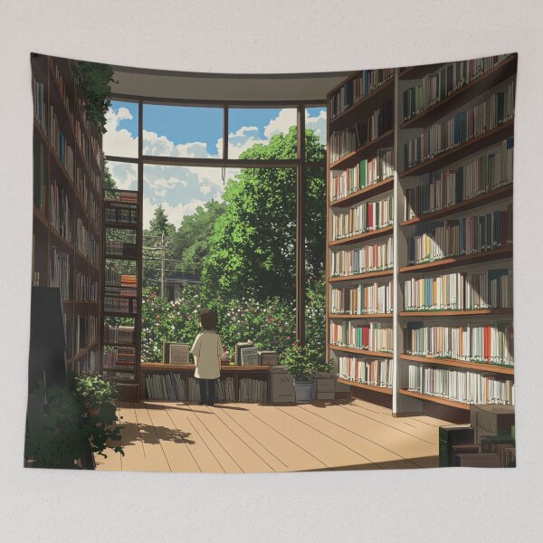 Item preview, Library | Anime style designed and sold by ComicsFactory.