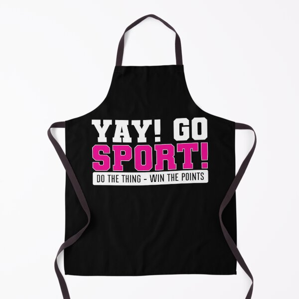 Item preview, Funny Sports Enthusiast Nurse's Ultimate Sideline Cheer, YAY GO SPORTS DO THE THING WIN THE POINTS designed and sold by NADIASHOP86.