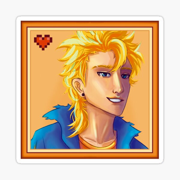 Aperçu de l'œuvre Sam Stardew Valley créée et vendue par itsme_Vulpi.