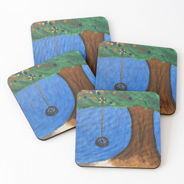 Item preview, Tree with tire swing designed and sold by AAkaycreative.