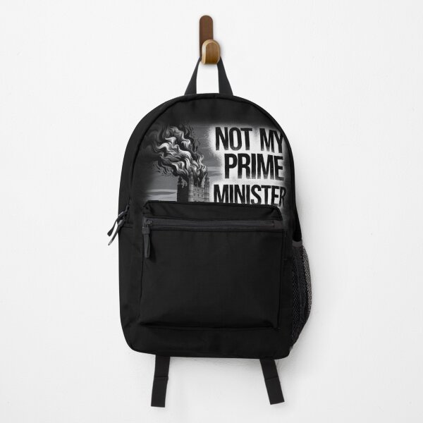 Item preview, Not My Prime Minister – Bold Protest Streetwear Design designed and sold by TrendSh0p.