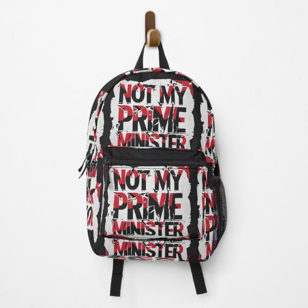 Item preview, Not My Prime Minister – Bold Protest Streetwear Design designed and sold by TrendSh0p.