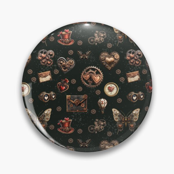 Item preview, Steampunk Valentine's Day - White Background designed and sold by mooncatcrystals.