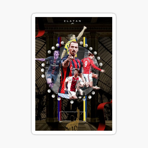 Vista previa del artículo con la obra «Póster de “El Grande” de Zlatan Ibrahimovic», diseñado y vendido por Lewtradarts.