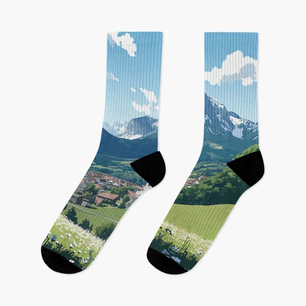 Item preview, Liechtenstein landscape | Anime style designed and sold by ComicsFactory.