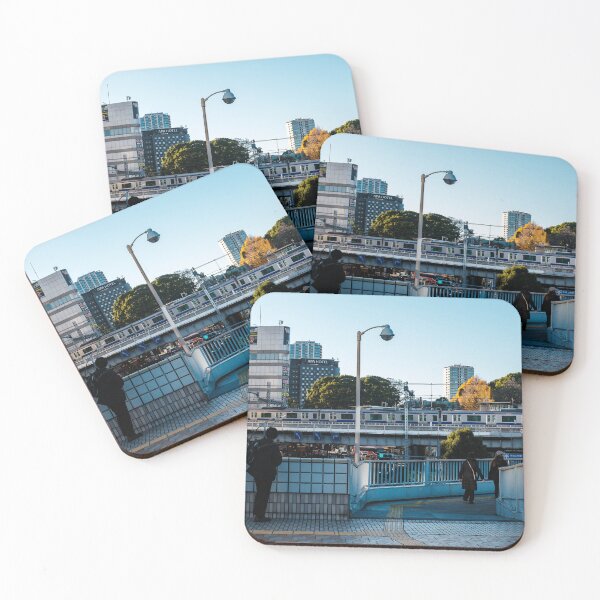 Item preview, Pedestrians and Train in Tokyo designed and sold by Pix4Japan.