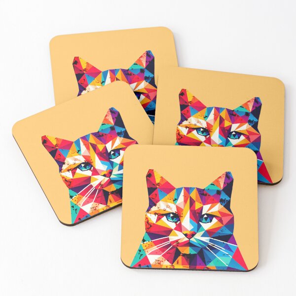 Item preview, Nine Lives – Colorful design for cat lovers designed and sold by BrainAK.