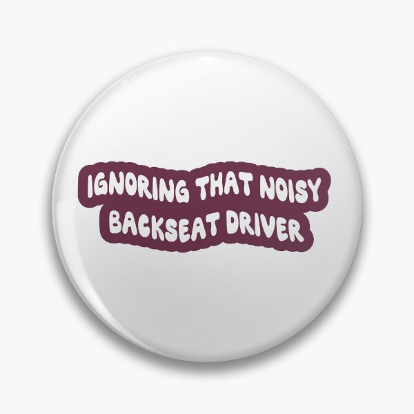 Item preview, ignoring that noisy backseat driver - olivia dean designed and sold by Aesthetic Crew.