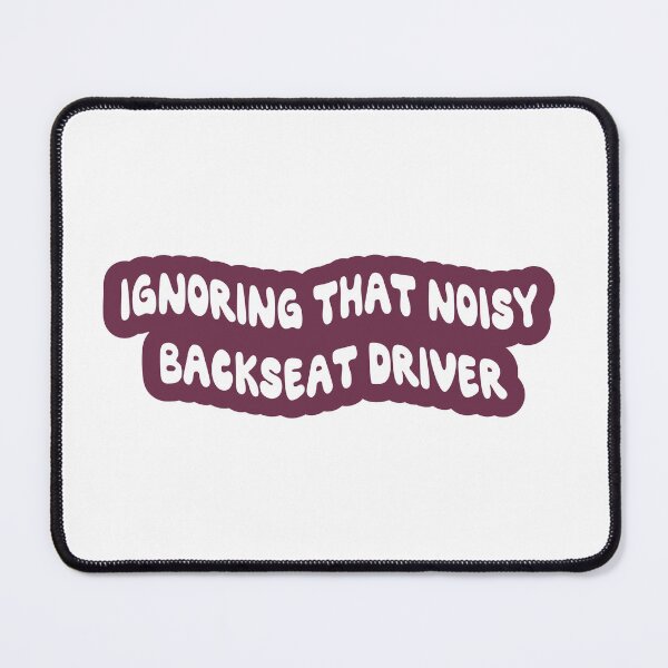Item preview, ignoring that noisy backseat driver - olivia dean designed and sold by Aesthetic Crew.