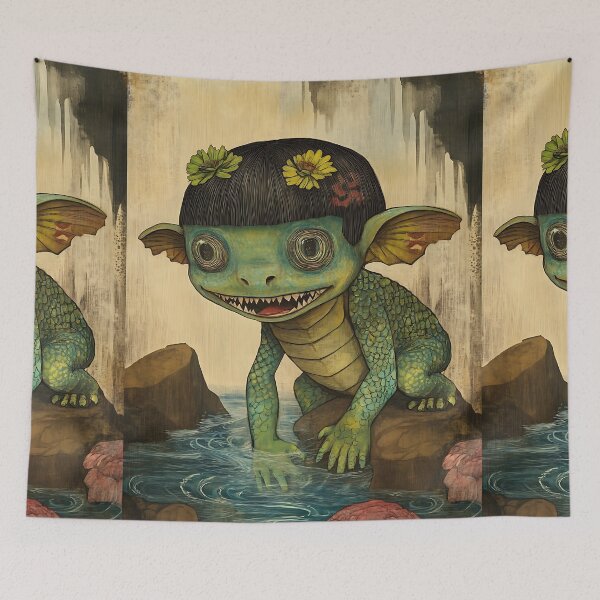 Item preview, Japanese Kappa's Mischief designed and sold by bapupa.