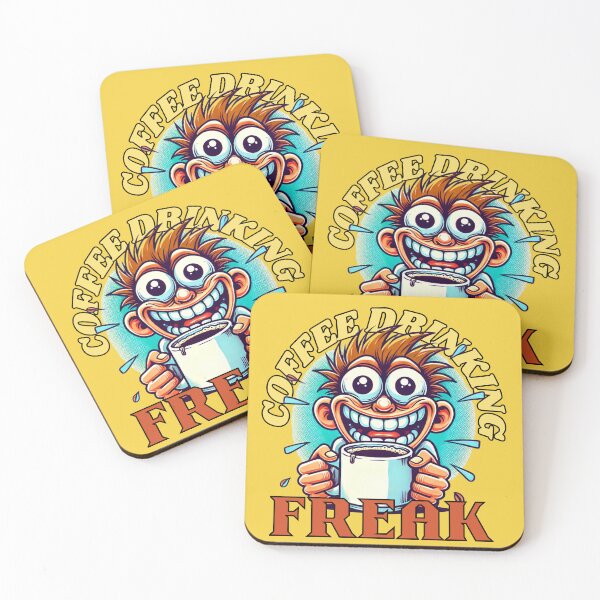 Item preview, Coffee Drinking Freak designed and sold by Design Delinquent.