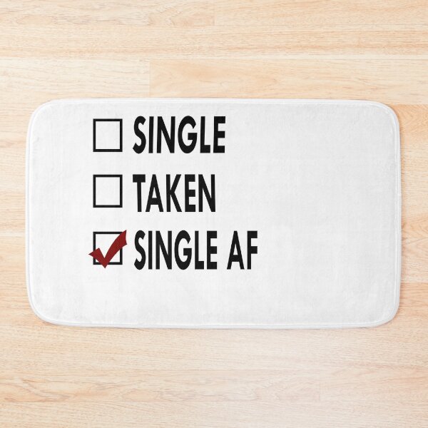 Item preview, Anti Love Single AF Black White designed and sold by Sasya.