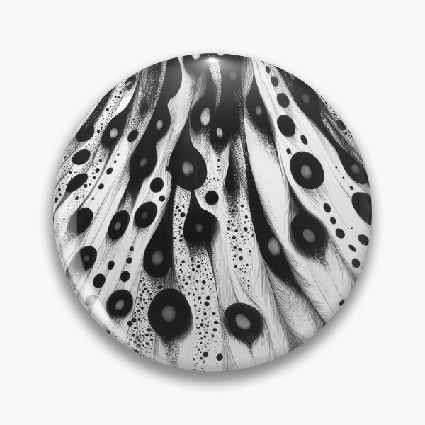 Item preview, model pattern deck black and white style elegance elegant for dress stylish interacting shapes, forms and lines vibrant energy art designed and sold by Aquariusblend.