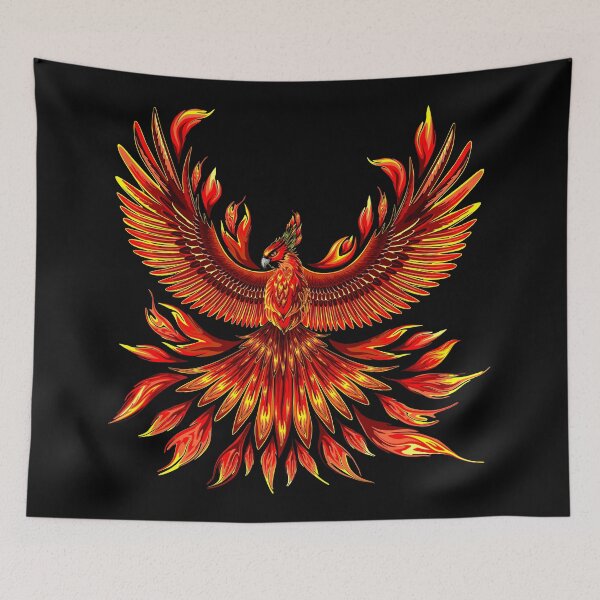 Item preview, Phoenix Firebird mithological Creature designed and sold by BluedarkArt.