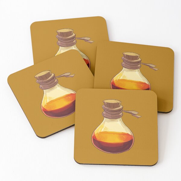 Item preview, Orange colored potion filled with magic designed and sold by Marie Colençon.