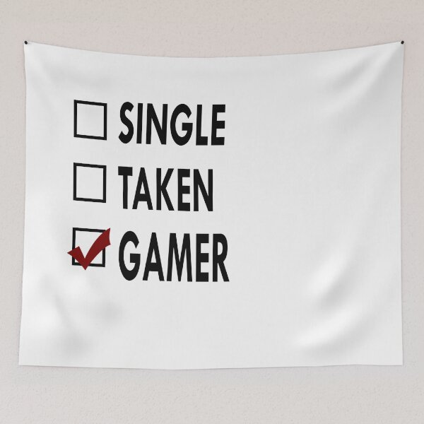 Item preview, Anti Love Gamer Black White designed and sold by Sasya.