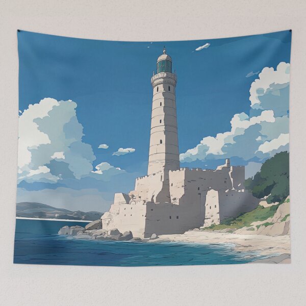 Item preview, Lighthouse of Alexandria, wonder | Anime style designed and sold by ComicsFactory.