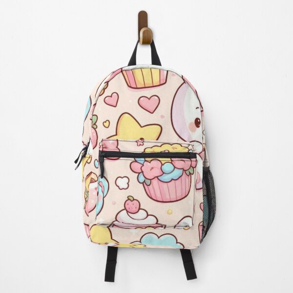 Vista previa del artículo con la obra «Adorable patrón pastel kawaii», diseñado y vendido por Color and Curve.