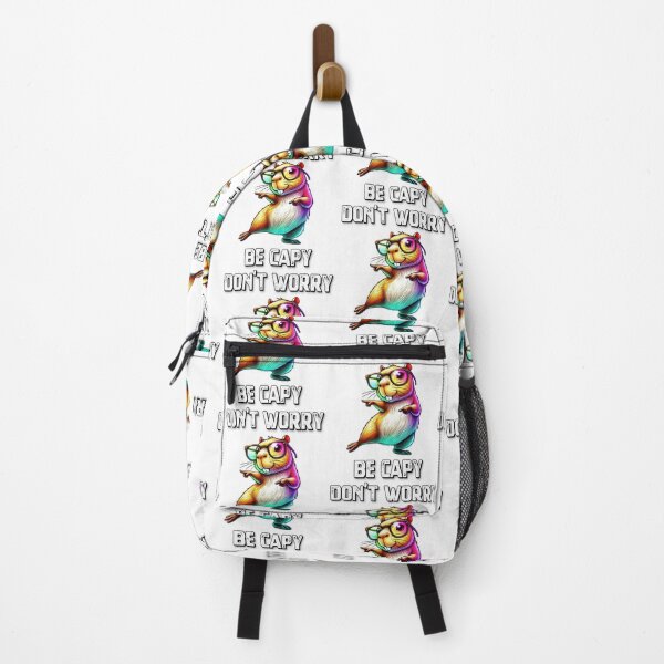 Item preview, Funny Quote Cool Capybara Don’t Worry Be Capy Capybara Lover designed and sold by Creat-Des.
