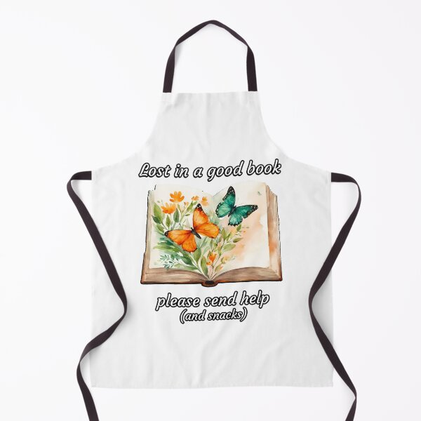 Item preview, Lost in a good book... please send help (and snacks) 1 designed and sold by Tom-Johnson.