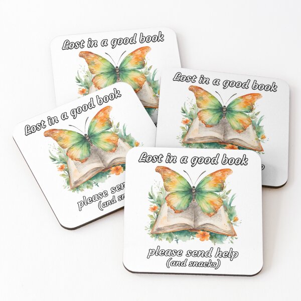 Item preview, Lost in a good book... please send help (and snacks) 2 designed and sold by Tom-Johnson.