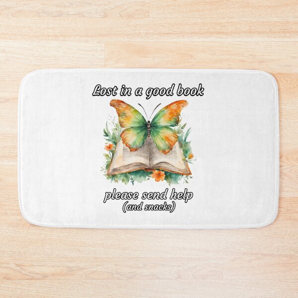Item preview, Lost in a good book... please send help (and snacks) 2 designed and sold by Tom-Johnson.