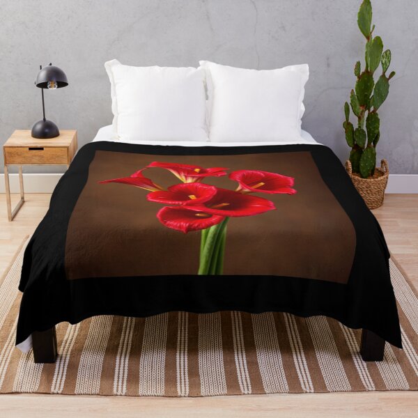 Item preview, red callas art designed and sold by melissabeta.