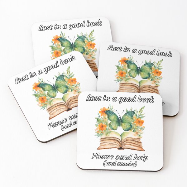 Item preview, Lost in a good book... please send help (and snacks) 3 designed and sold by Tom-Johnson.