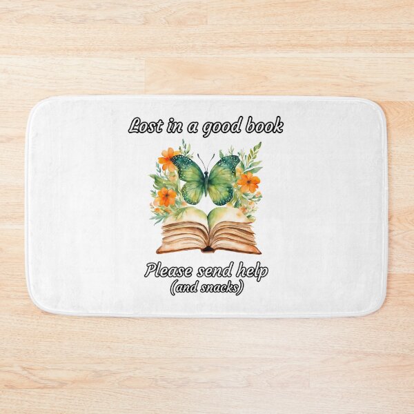 Item preview, Lost in a good book... please send help (and snacks) 3 designed and sold by Tom-Johnson.