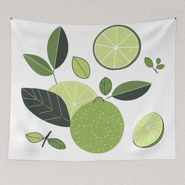 Item preview, Lime fruit | Anime style designed and sold by ComicsFactory.