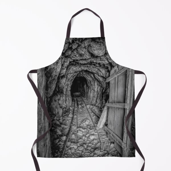 Item preview, Abandoned Mine Entrance in Death Valley Desert BW designed and sold by jrtwynam.