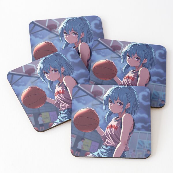 Item preview, Hoops Under the Moonlight: Anime Basketball Vibes designed and sold by TreatLLC.