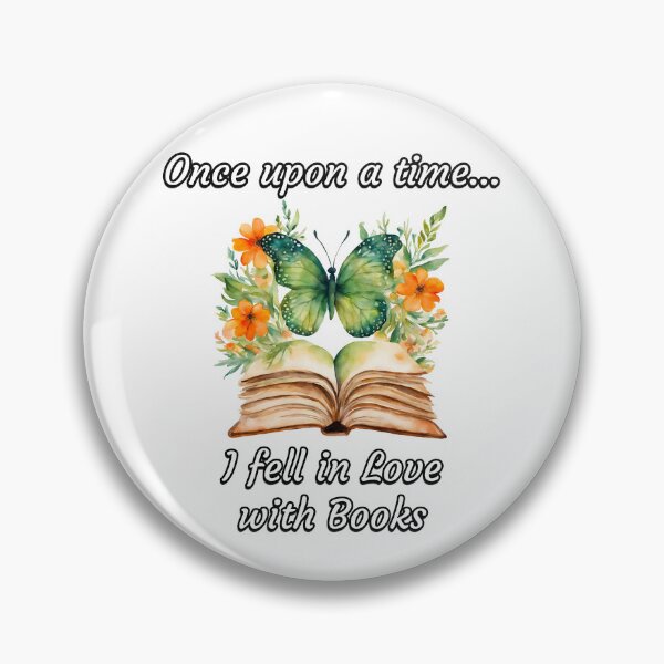 Item preview, Once upon a time... I fell in love with books 1 designed and sold by Tom-Johnson.