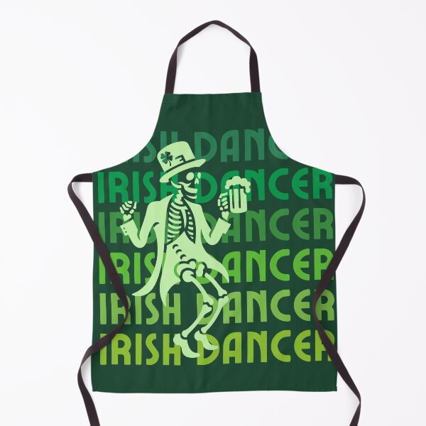 Item preview, Irish Dancer, Feis, Oireachtas, Ghillies,St Patricks Day, Irish Dancer Skeleton, Kiss Me im Irish designed and sold by KolorellaS.