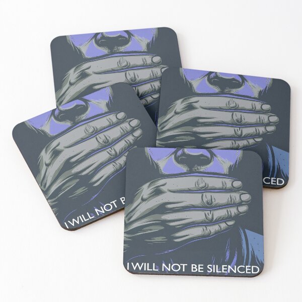 Item preview, I will not be silenced designed and sold by darkworldhumans.