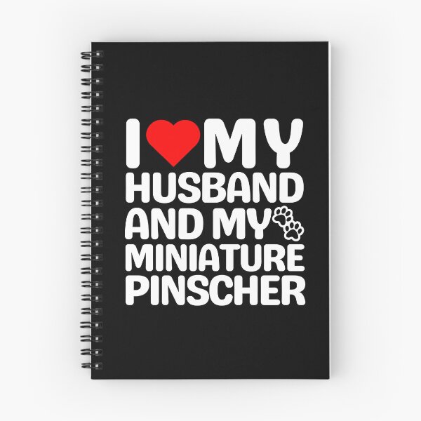Item preview, I Love My Husband And My Miniature Pinscher designed and sold by TheAnimalZ00.