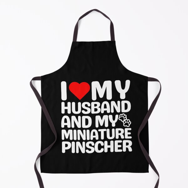 Item preview, I Love My Husband And My Miniature Pinscher designed and sold by TheAnimalZ00.