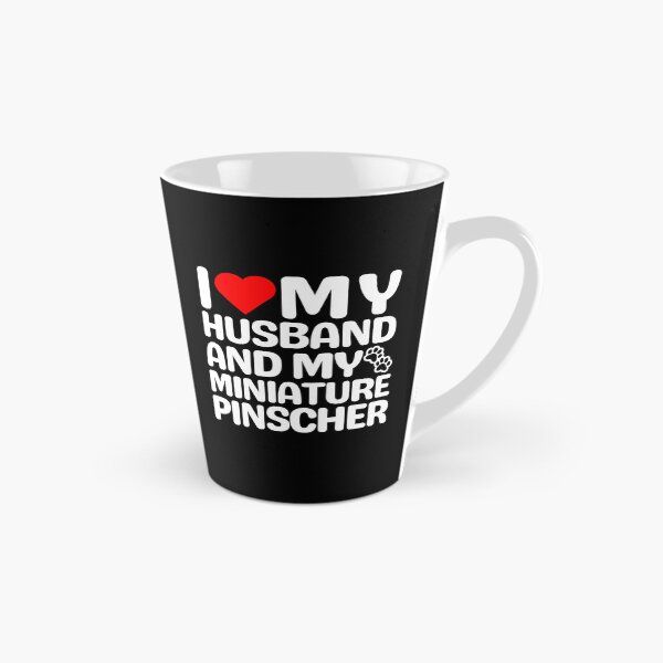 Item preview, I Love My Husband And My Miniature Pinscher designed and sold by TheAnimalZ00.