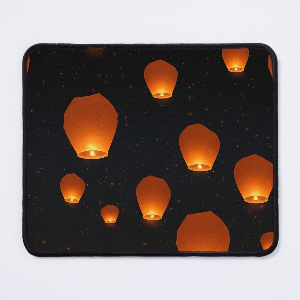 Item preview, Floating Lanterns in the Night Sky designed and sold by MySignatureItems.