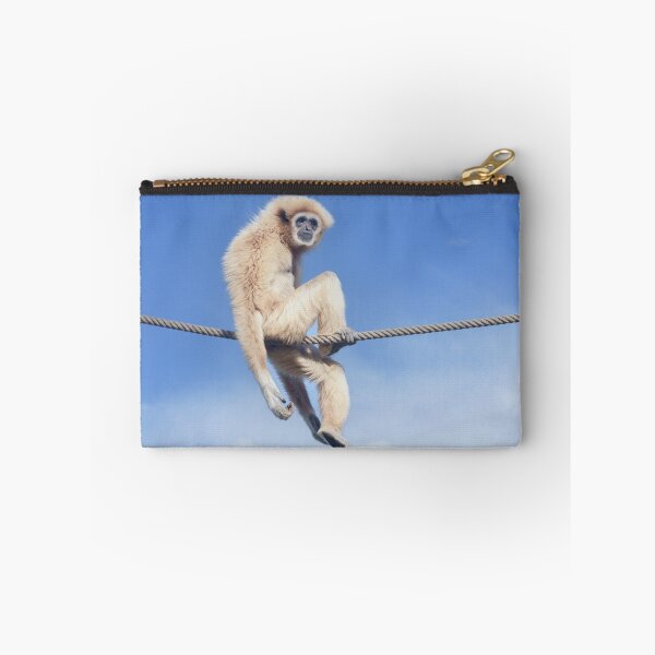 Item preview, Relaxed Gibbon Sitting on a Rope in the Sun designed and sold by rawshutterbug.